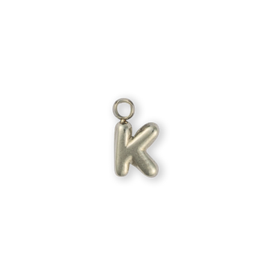 Silver Letter "K"