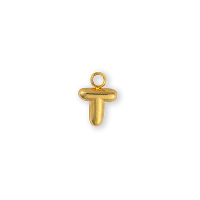 Gold Letter "T"