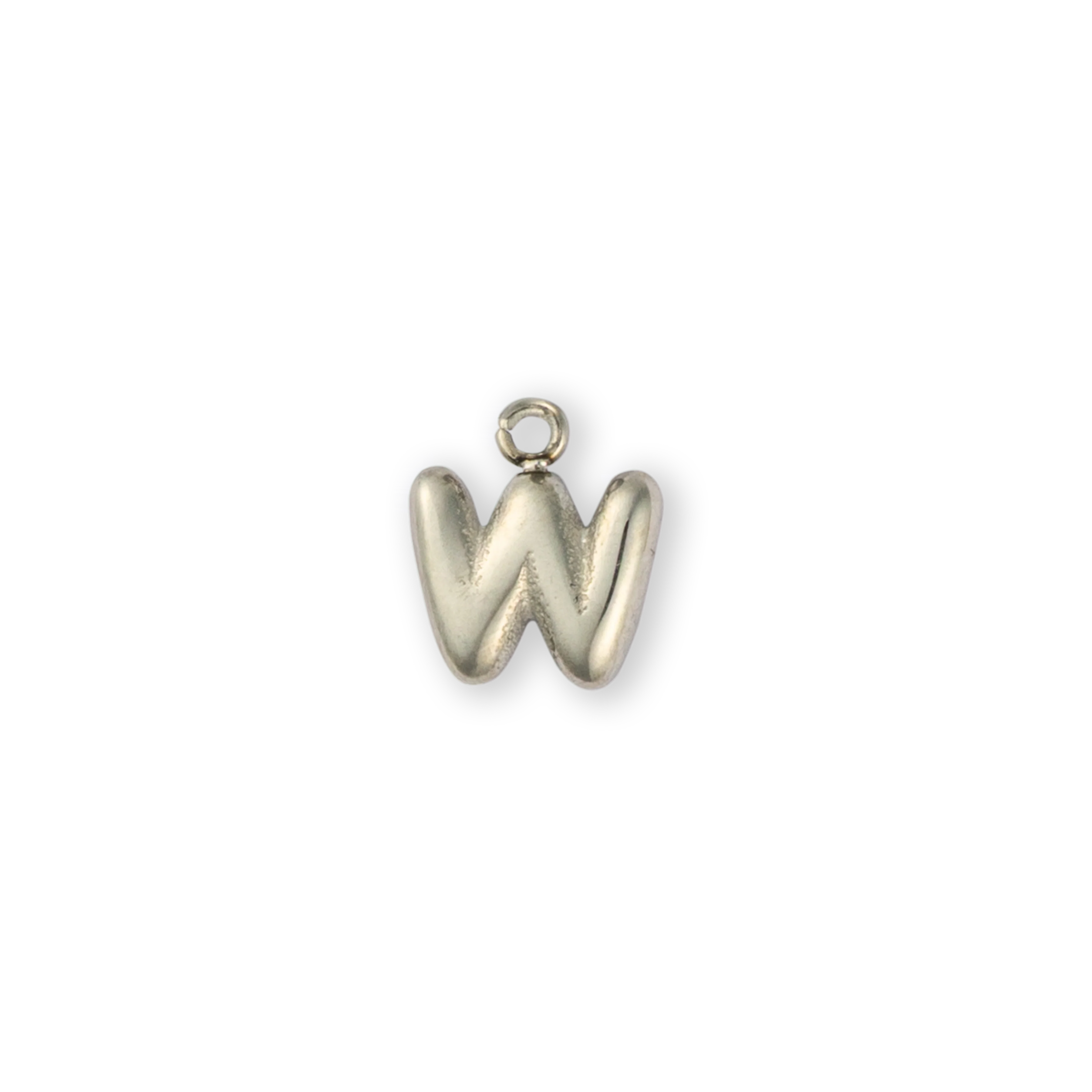 Silver Letter "W"