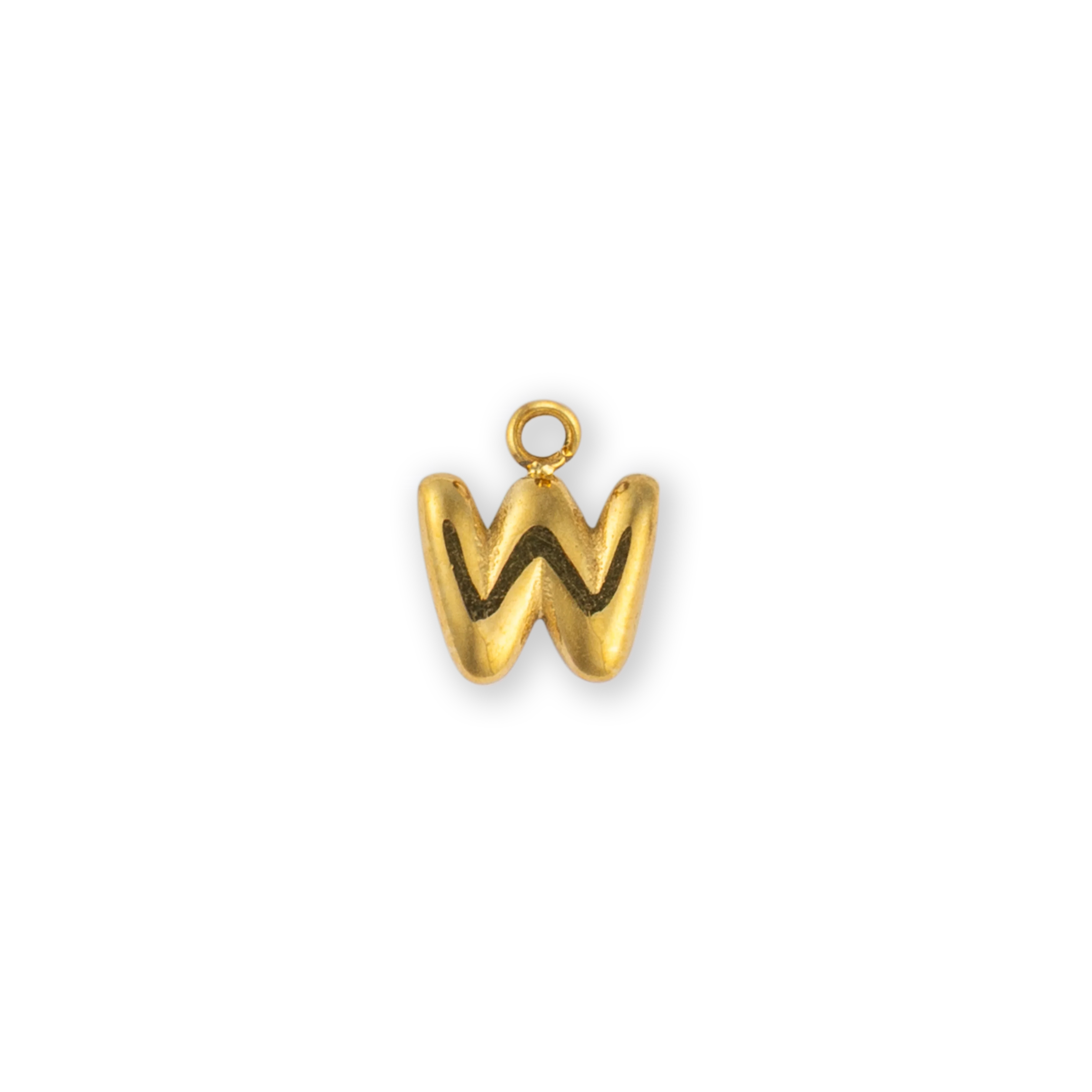 Gold Letter "W"