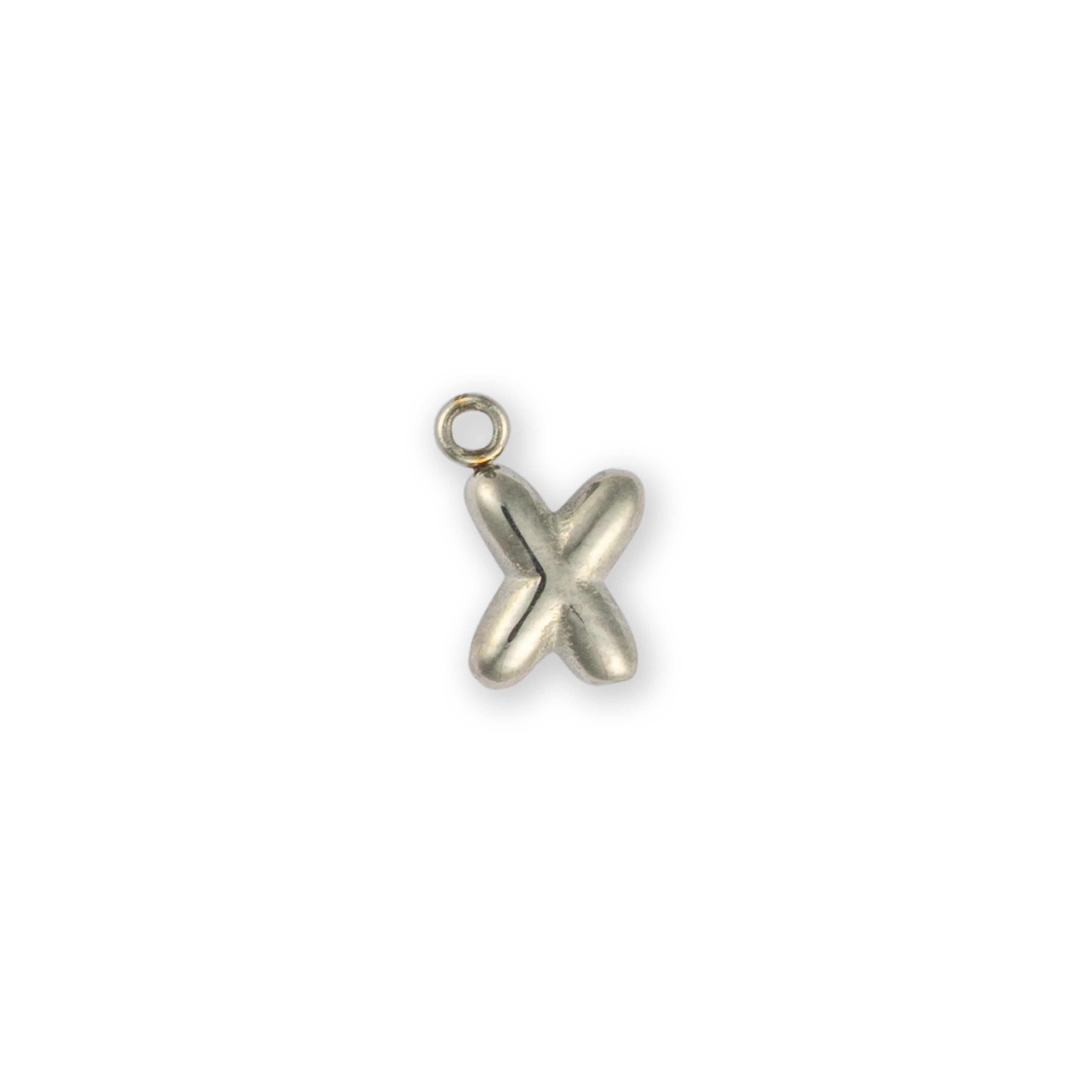 Silver Letter "X"