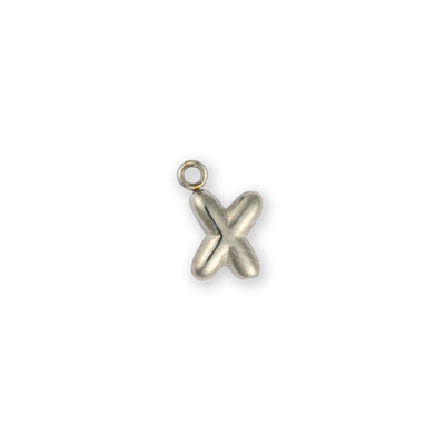 Silver Letter "X"
