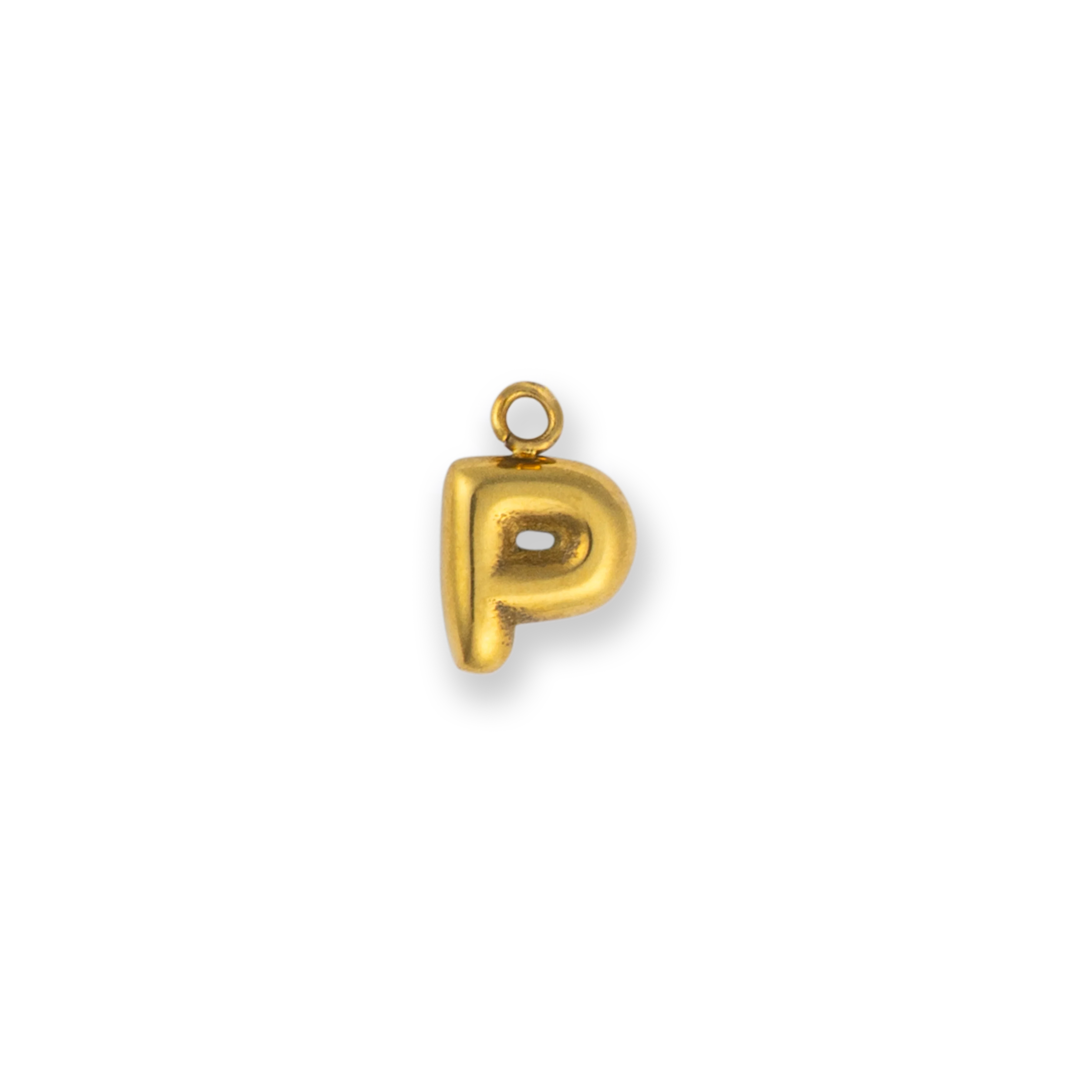 Gold Letter "P"