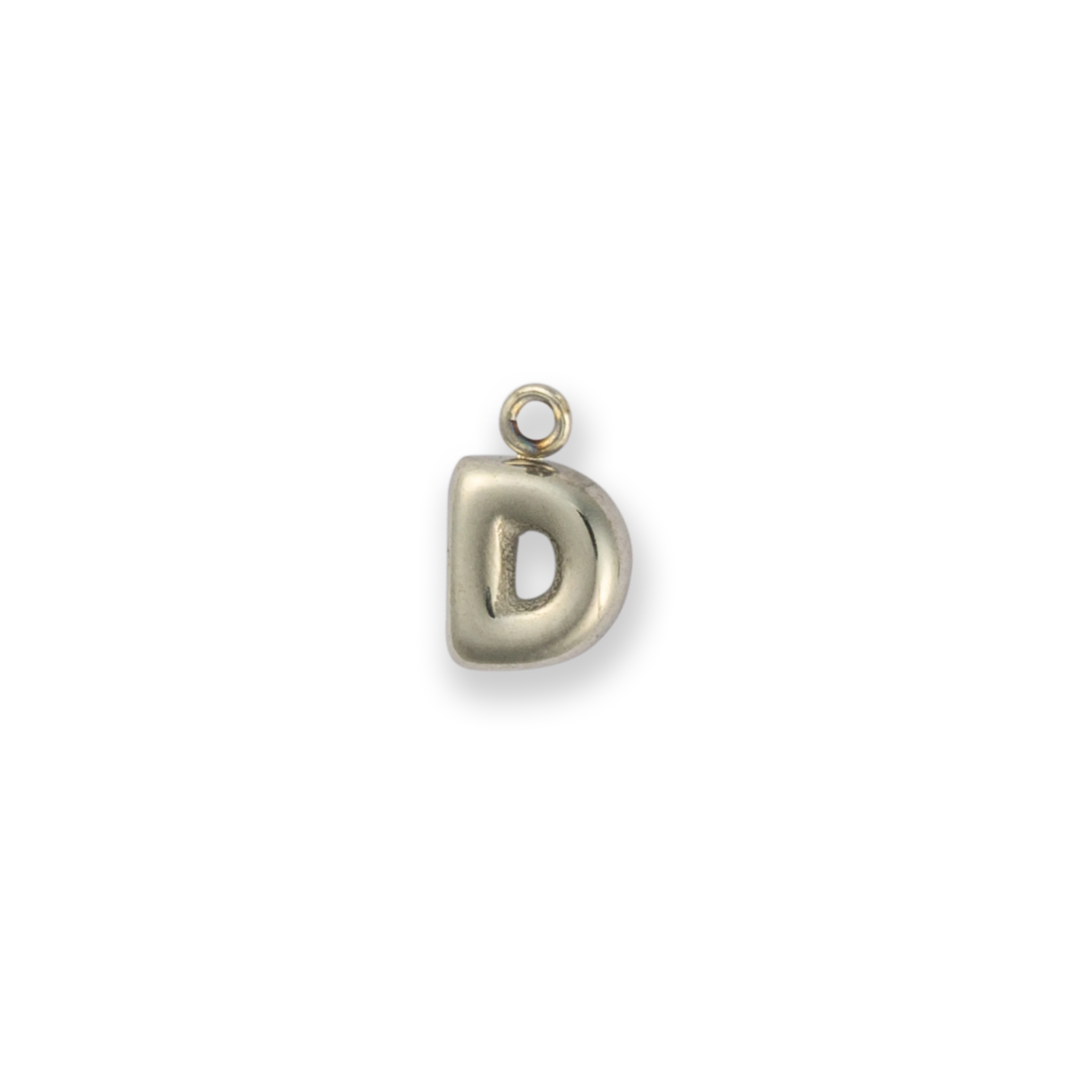 Silver Letter "D"