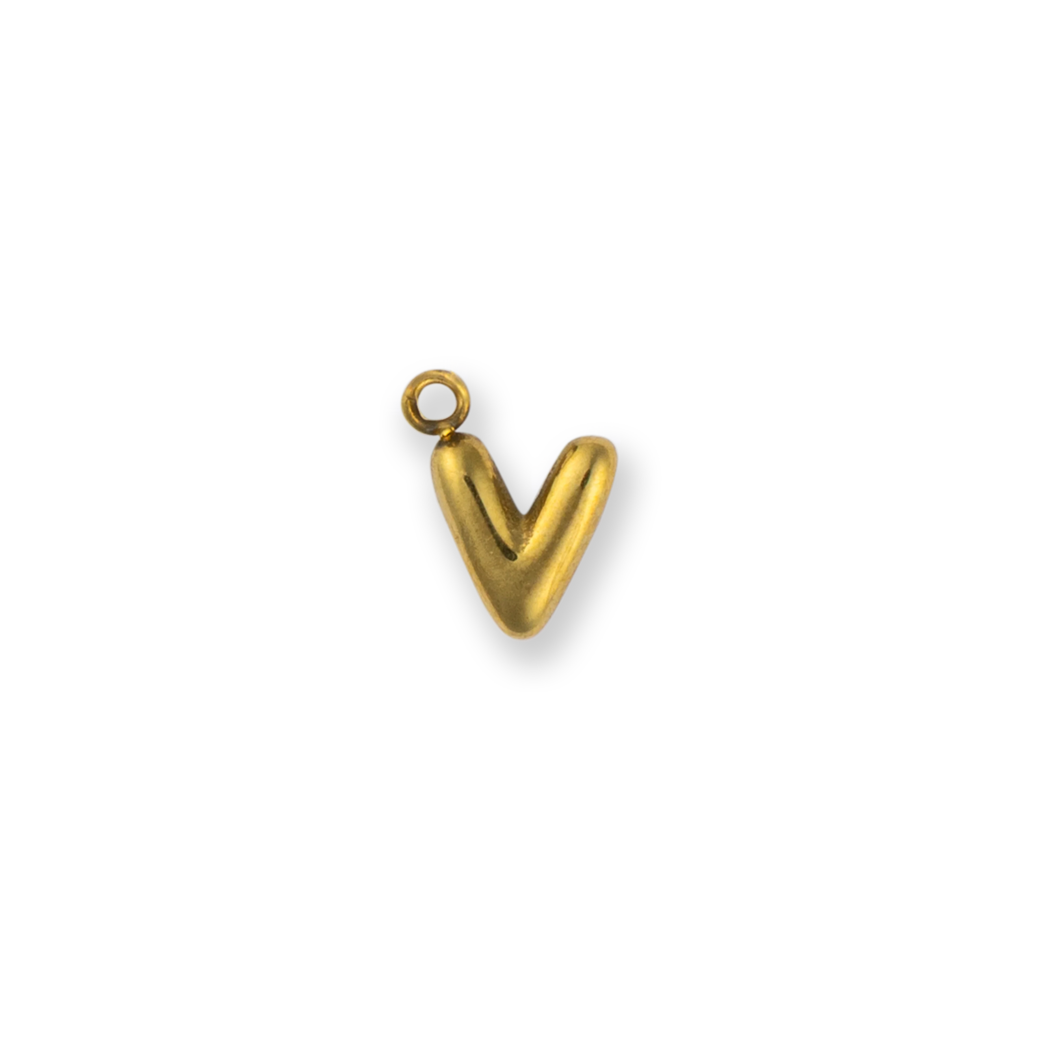 Gold Letter "V"