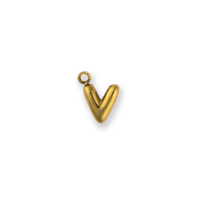 Gold Letter "V"