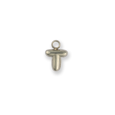 Silver Letter "T"