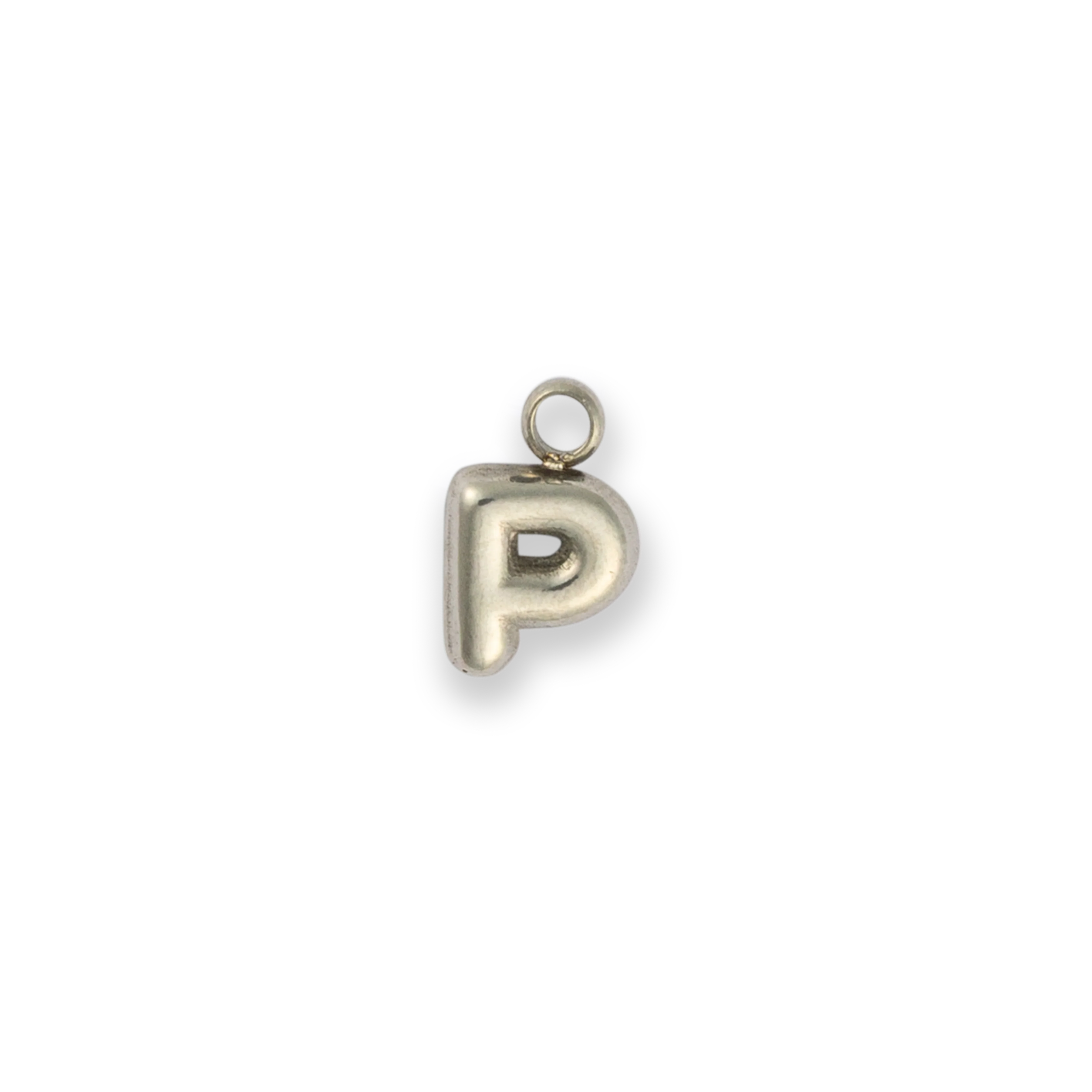Silver Letter "F"