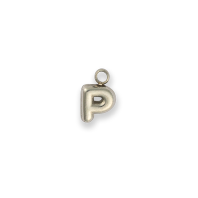 Silver Letter "F"