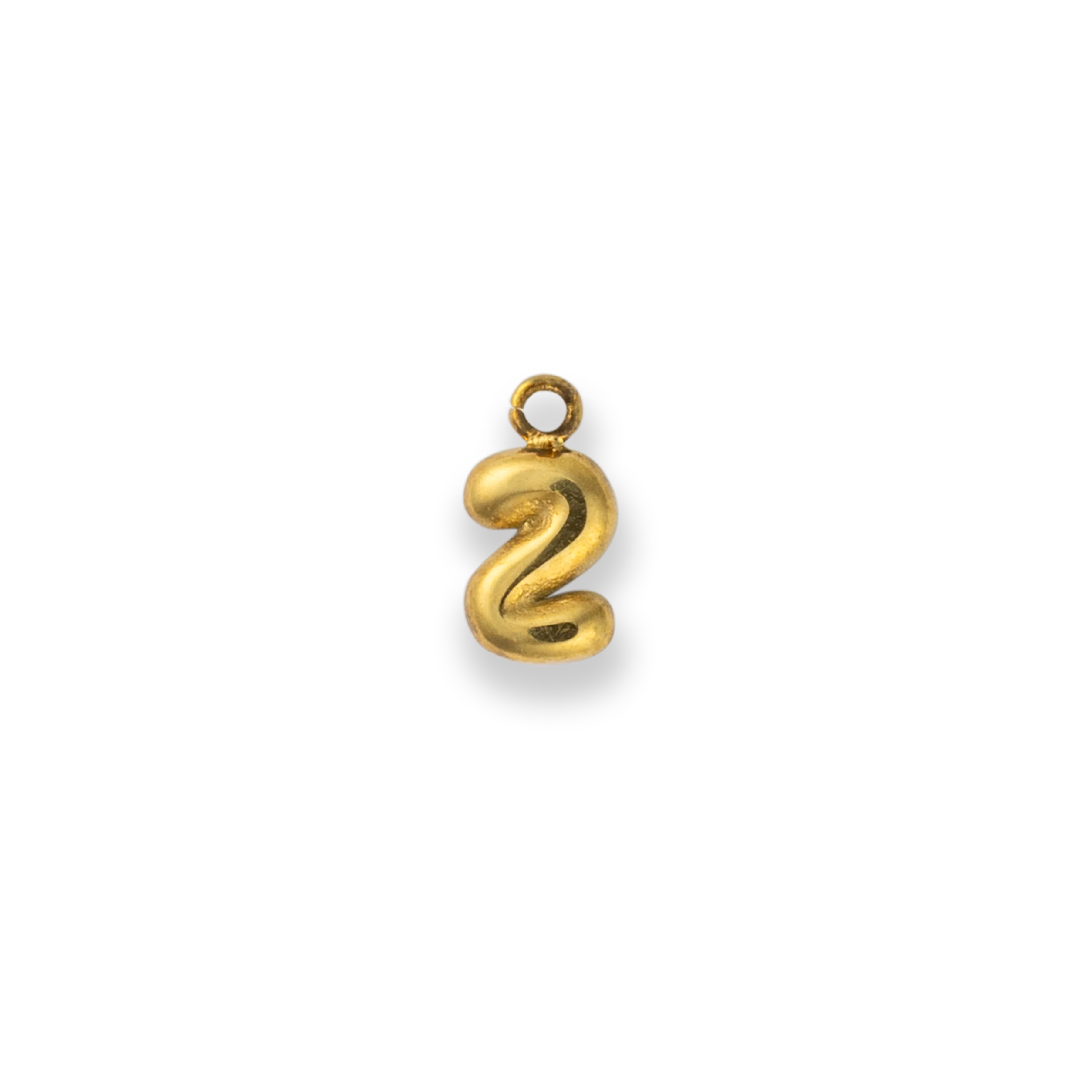 Gold Letter "S"