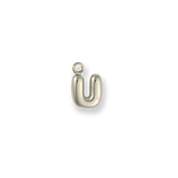 Silver Letter "U"