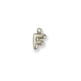 Silver Letter "F"