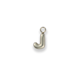 Silver Letter "J"