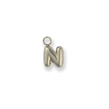 Silver Letter "N"