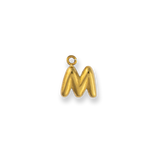 Gold Letter "M"