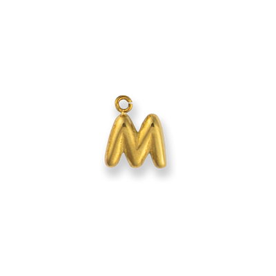 Gold Letter "M"