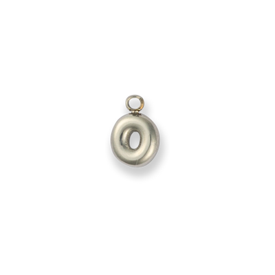 Silver Letter "O"
