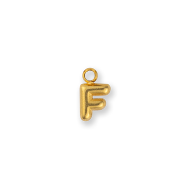 Gold Letter "F"