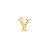 Gold Letter "Y"