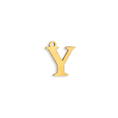 Gold Letter "Y"