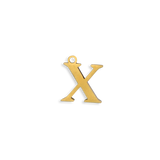 Gold Letter "X"