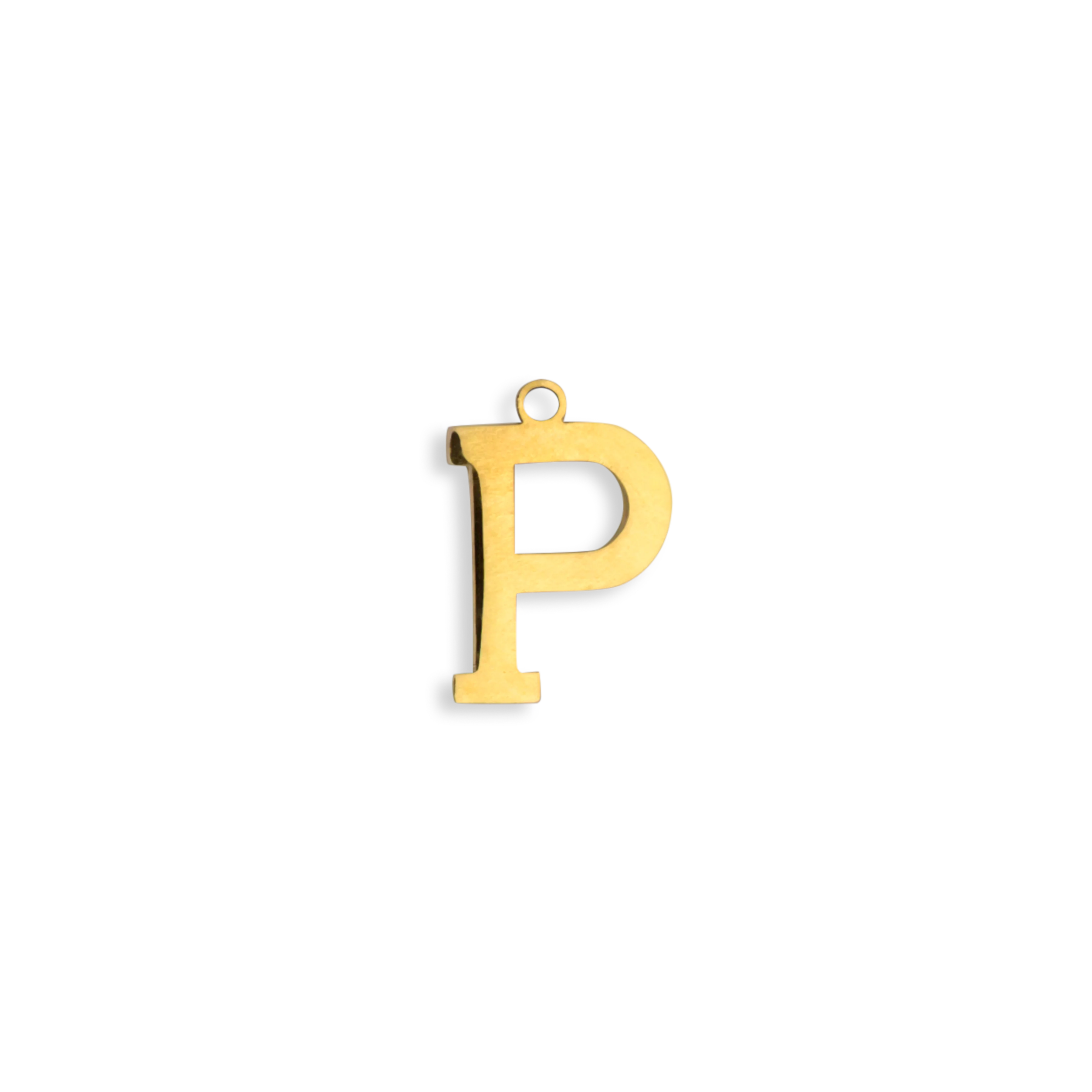 Gold Letter "P"