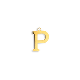 Gold Letter "P"