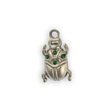 Silver Scarab Beetle