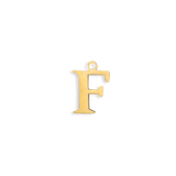 Gold Letter "F"