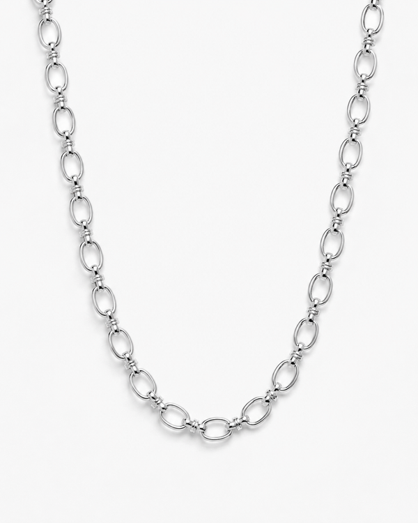 Silver Iconic Chain Necklace
