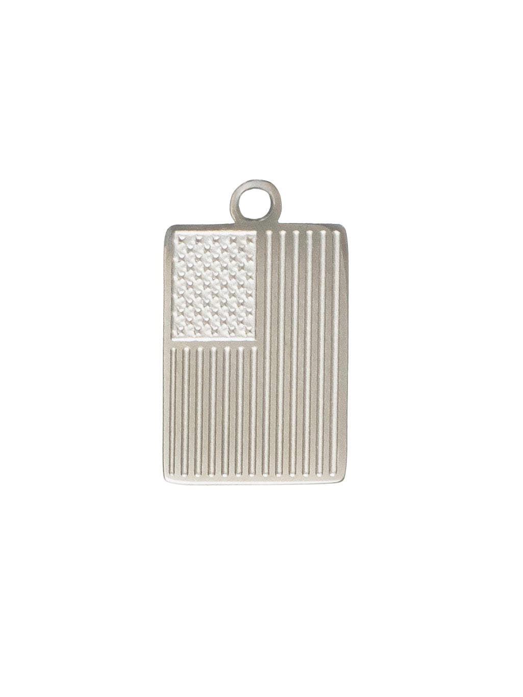 Silver US Flag