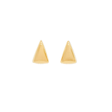 Gold Pyramid Studs
