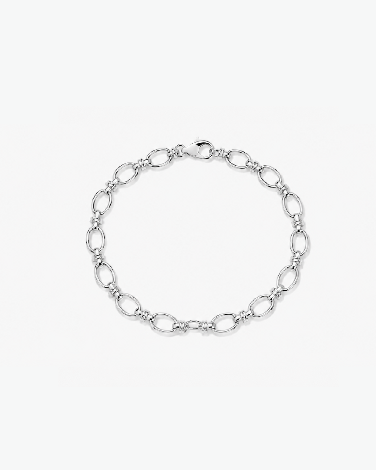 Silver Iconic Chain Bracelet