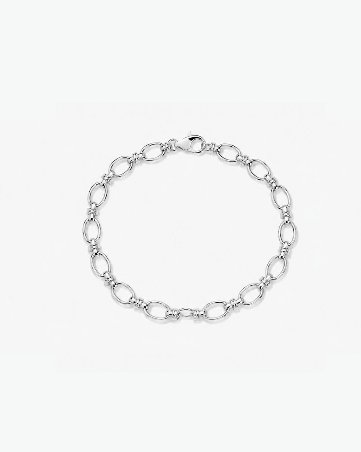 Silver Iconic Chain Bracelet