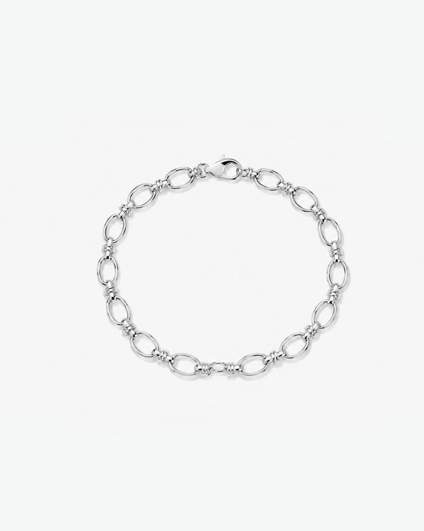 Silver Iconic Chain Bracelet