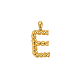 Gold Letter "E"