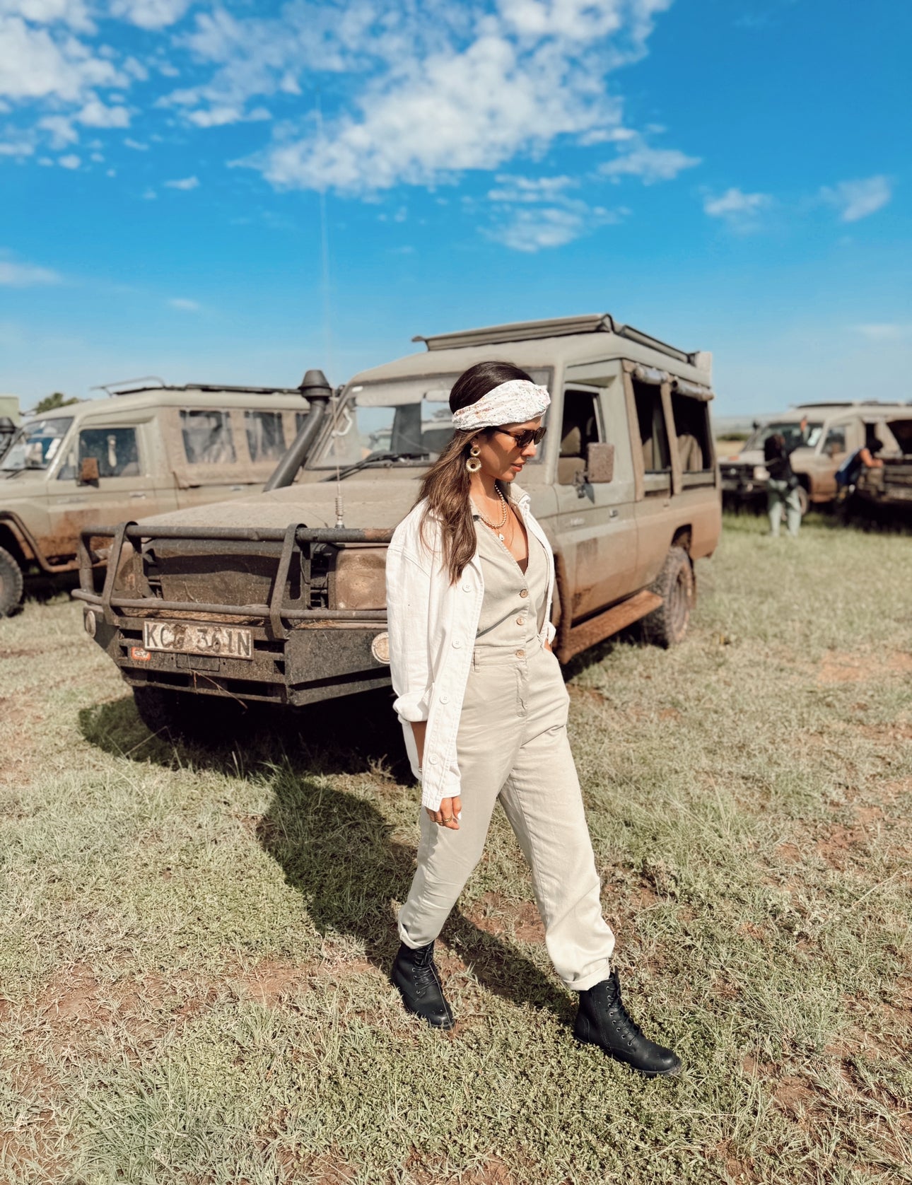 Solina Earrings - Sunflower Gold Plated Earrings