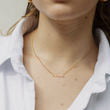 Eva Pendant Necklace - Mama Letter Pendant Necklace