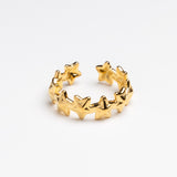 Gold Stars Ring