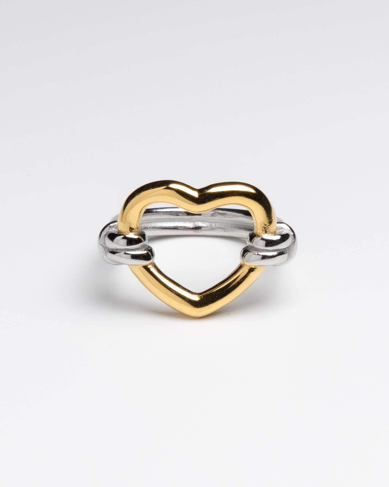 Open Heart Statement Ring