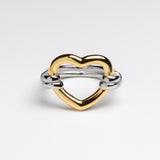 Open Heart Statement Ring