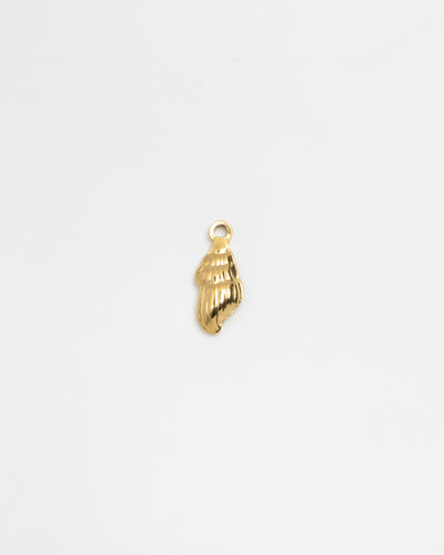 Gold Charm Conch Shell