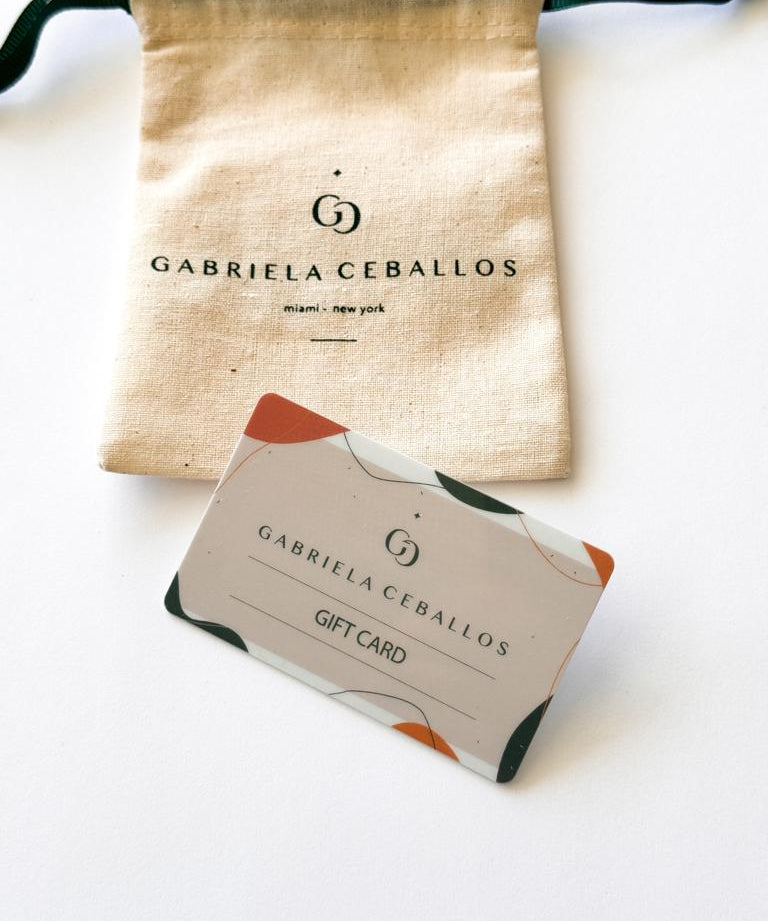 Gabriela Ceballos Jewelry Gift Card