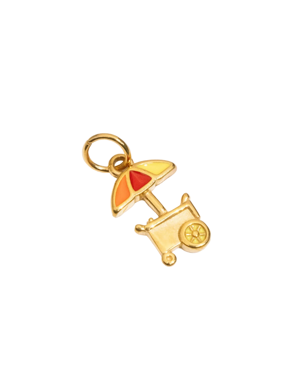 Gold Hot Dog Cart