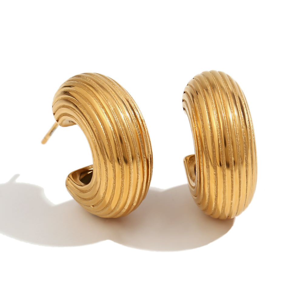 Esmeralda Earrings -18k Gold Plated Earrings