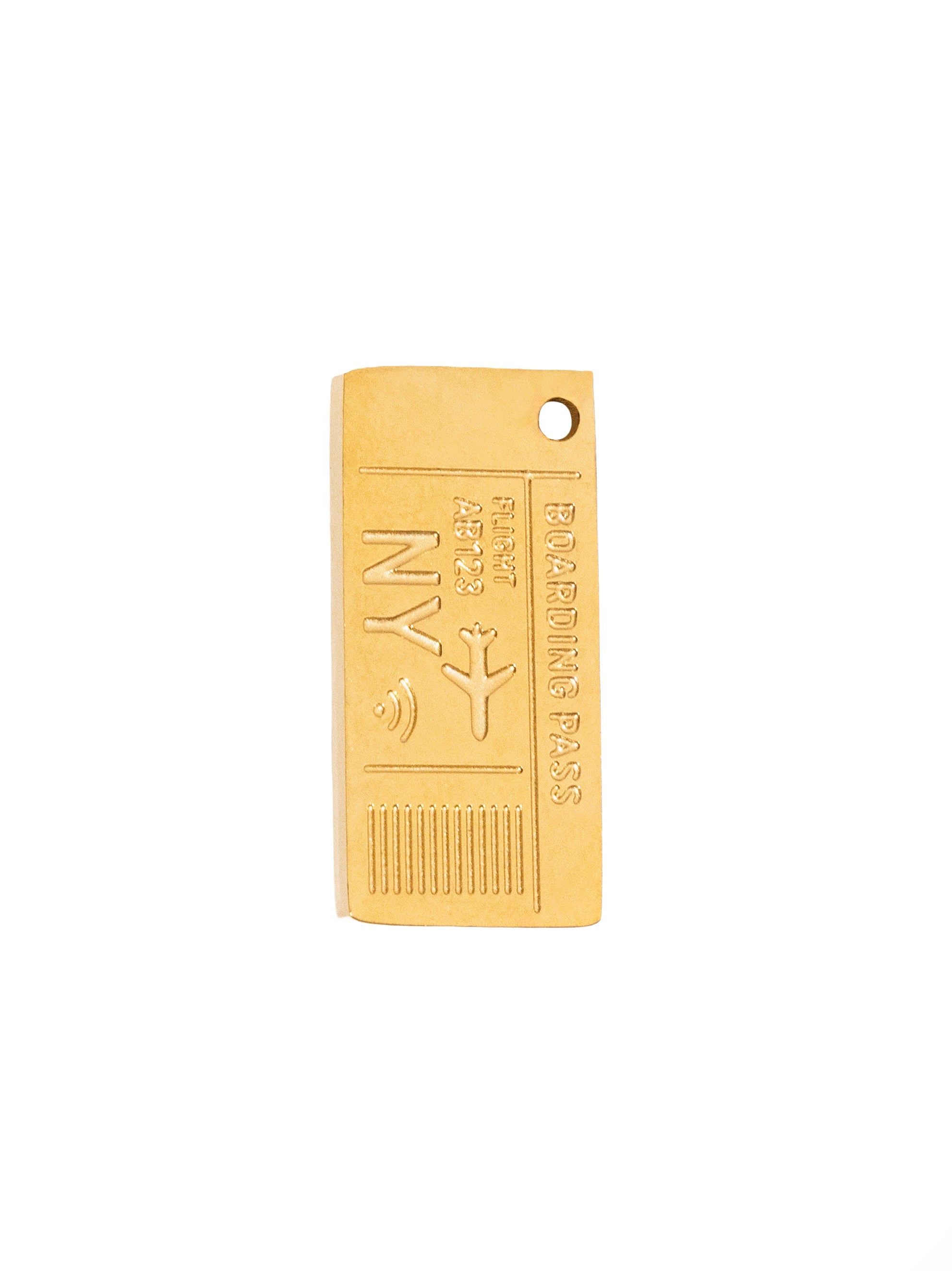 Gold NYC Ticket