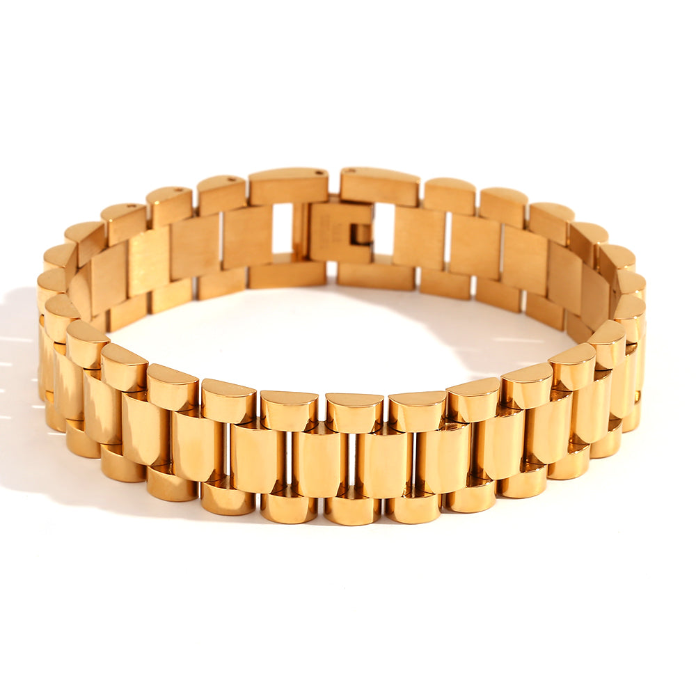 Rena Bracelet -18k Gold Plated & Silver Bracelet