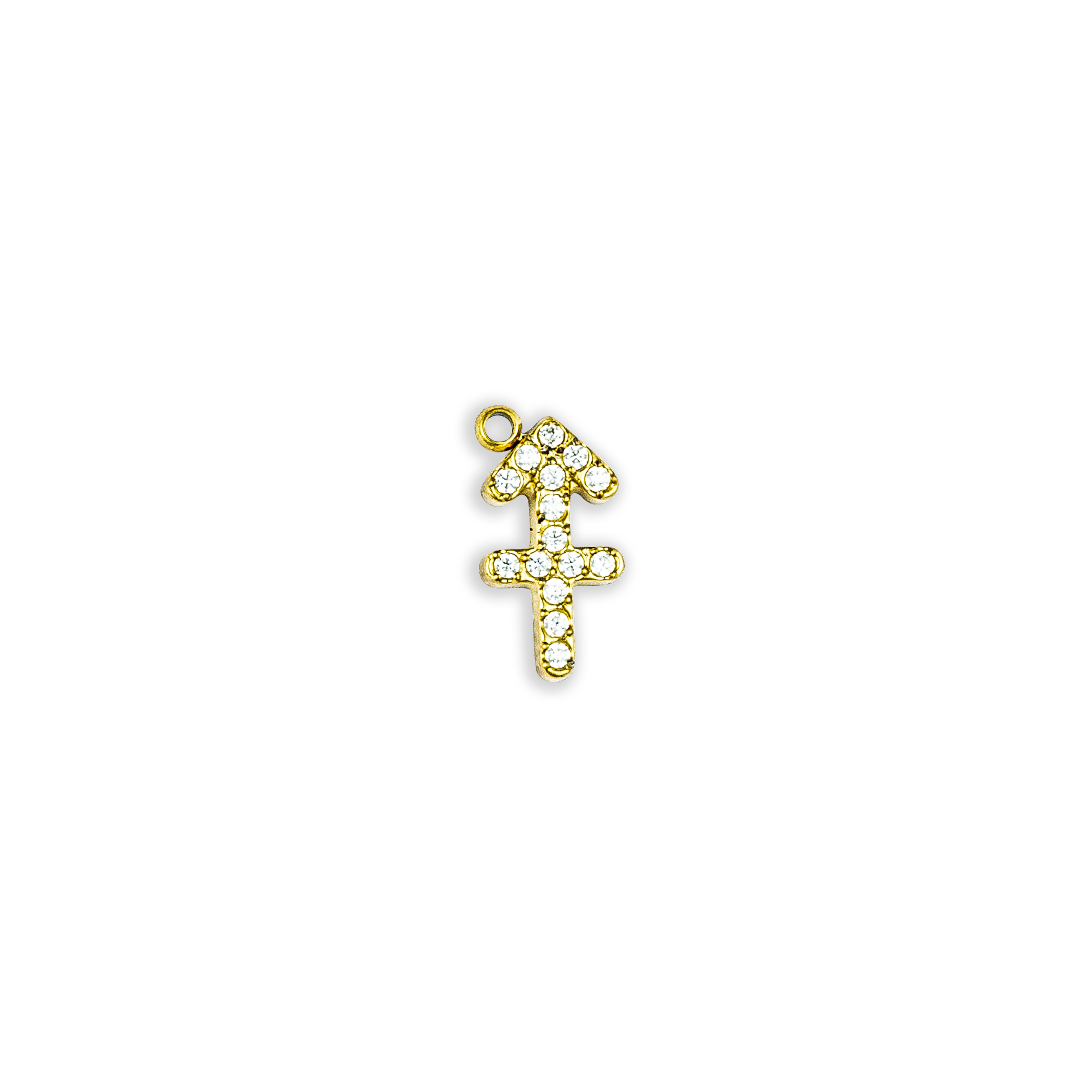 Gold Rhinestone Sagittarius