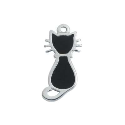 Silver Black Cat