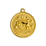 Gold Taurus Circle